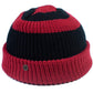 The Wally Beanie - Red/Black