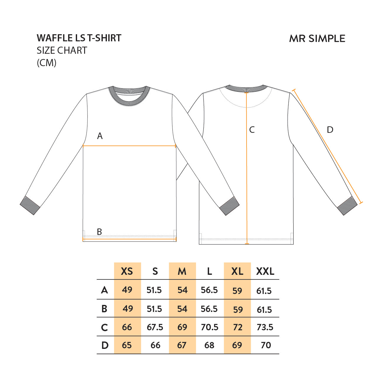 Waffle Long Sleeve Tee - Grey Marle