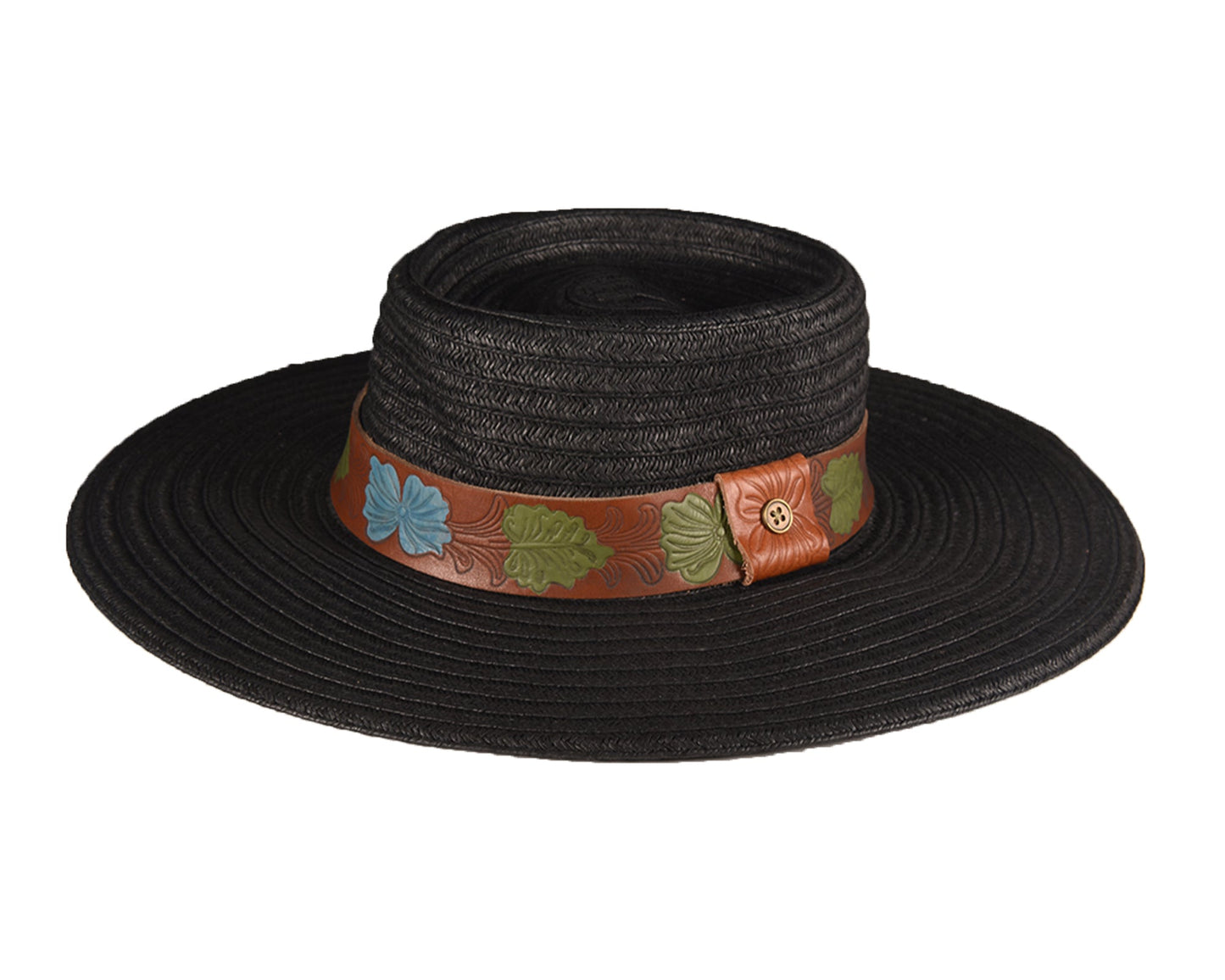 The Wanderer Straw Hat - Black